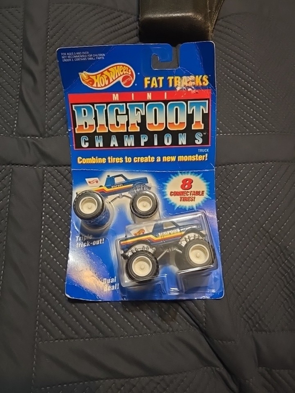 Vintage Hot Wheels Bigfoot Champions Blue Monster Truck Toy